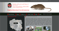 Desktop Screenshot of deratyzacja.pl